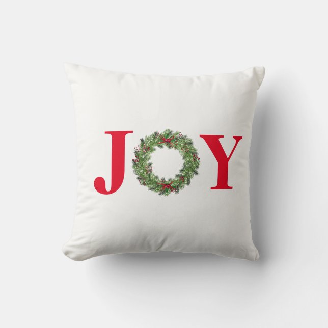 Holiday Throw Pillow (Front)
