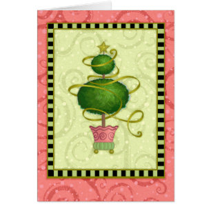 Holiday Tree I Card