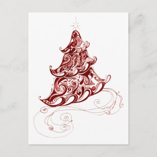 Holiday Tree Postcard