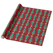 Holiday Tree Wrapping Paper
