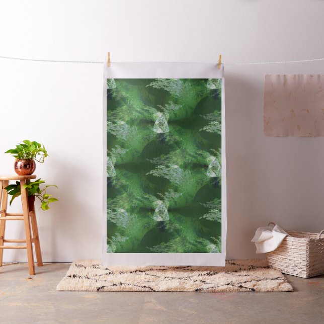 Holiday trees from another galaxy... fabric (In Situ)