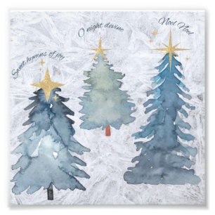 Holiday Trees Photo Print