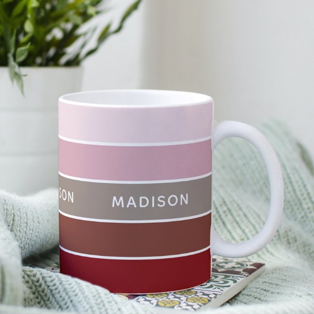 Holiday Trendz Colorblock Personalised Name Coffee Mug (Creator Uploaded)