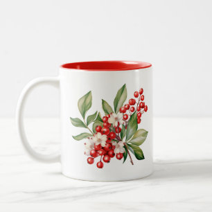 Holiday Two-Tone coffee mug