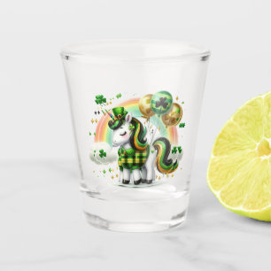Holiday Unicorn  Shot Glass