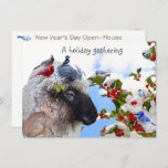 Holiday/winter invitation<br><div class="desc">A Holiday/Winter gathering.
An invite that might appeal to folks who appreciate all the diverse life in nature.</div>