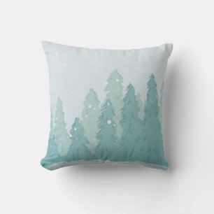 Holiday Winter Seasonal Festive Snow Cushion