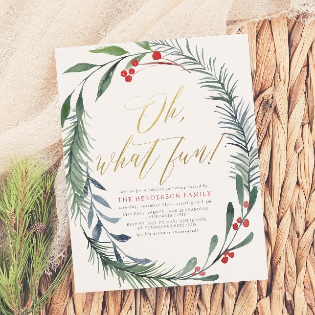 Holiday Winterberry Christmas Party Budget (Creator Uploaded)