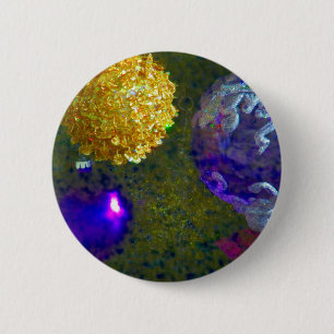 Holiday Wishes_ 6 Cm Round Badge