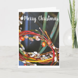 **HOLIDAY WISHES** FOR OUR FAMILY CARD