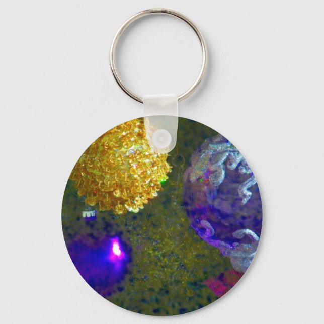 Holiday Wishes_ Key Ring (Front)