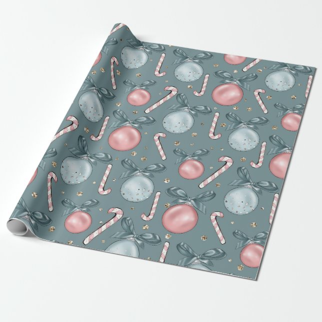 Holiday Wrapping Paper (Unrolled)