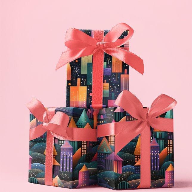 Holiday Wrapping Paper Flat Sheet Set of 3 (Creator Uploaded)