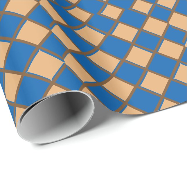 Holiday Wrapping Paper Harlequin (Roll Corner)