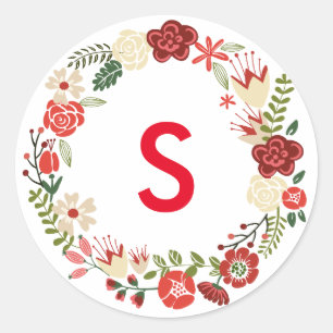 Holiday Wreath   Holiday Stickers