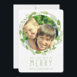 HOLIDAY WREATH | MODERN HOLIDAY PHOTO CARD<br><div class="desc">HOLIDAY WREATH | MODERN HOLIDAY PHOTO CARD</div>