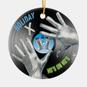 Holiday X Ceramic Ornament