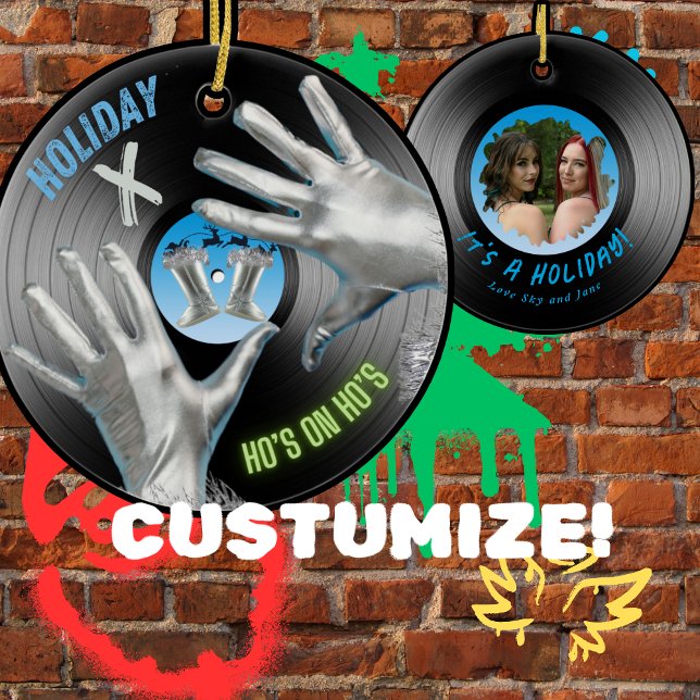 Holiday X Ceramic Ornament (Creator Uploaded)