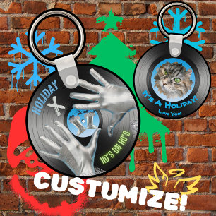 Holiday X Key Ring