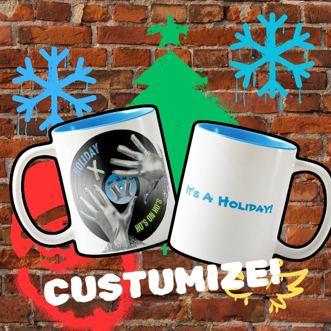 Holiday X Two-Tone Coffee Mug (Creator Uploaded)