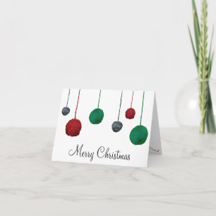 Holiday Yarn Balls • Crafts