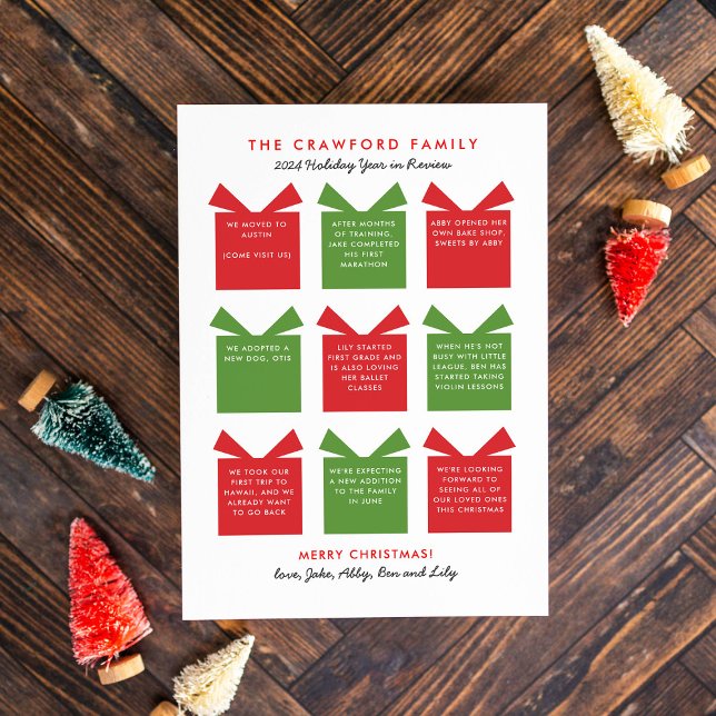 Holiday Year in Review (Creator Uploaded)