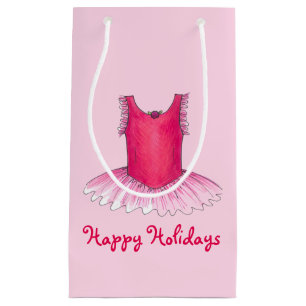 Holidays Ballet Dance Teacher Christmas Gift Bag