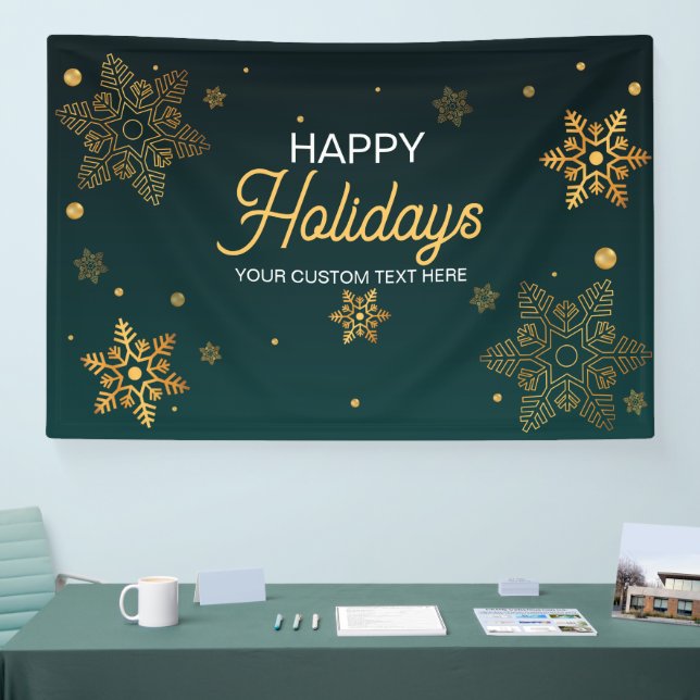 Holidays Christmas party backdrop  Banner (Tradeshow)