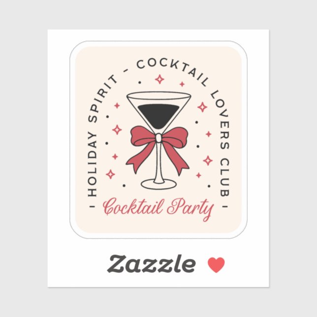 Holidays Cocktail party coquette bow aesthetic (Sheet)