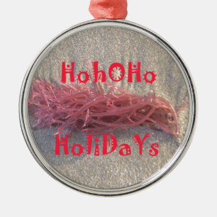 Holidays from the Beach Collection. Metal Ornament