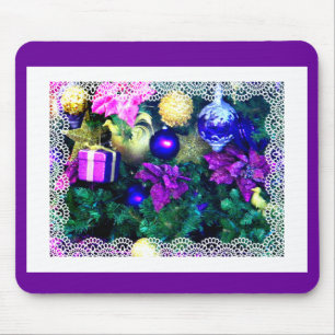 Holidays Greetings_ Mouse Pad