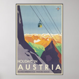 Holidays in Austria Poster