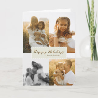 Holidays Multi-photo Memory Card