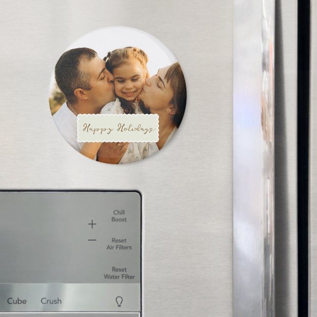 Holidays Multi-photo Memory Card Magnet (In Situ (Fridge))