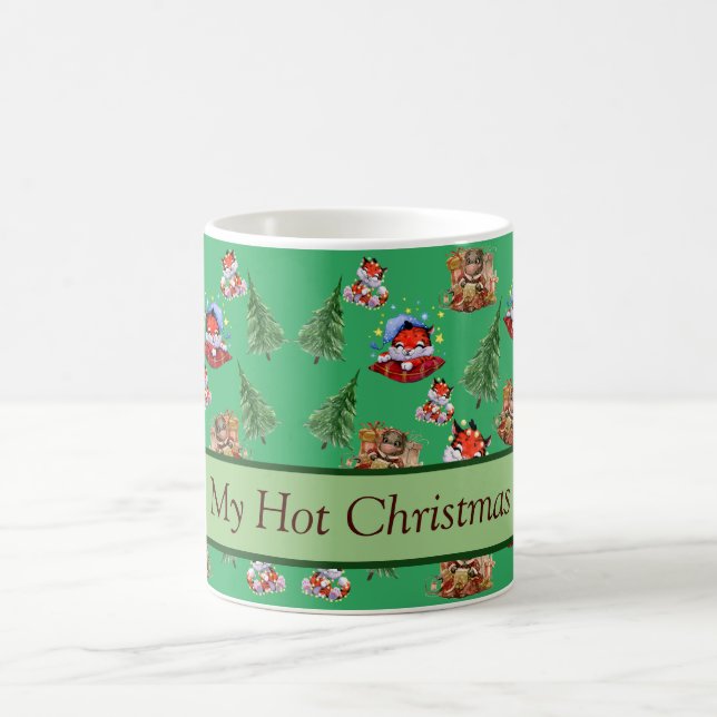 Holidays Season Drinking Coffee Mug (Center)