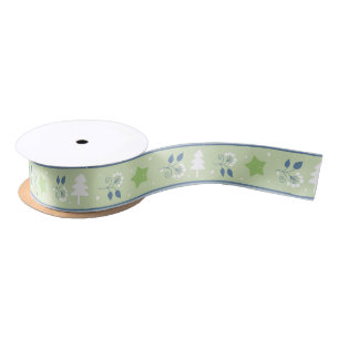 Holidays Wide Satin Ribbon, 2 Yard Spool Ribbon