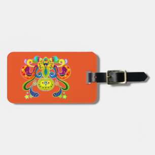 holiES - abstract happy holy Cow + your ideas Luggage Tag