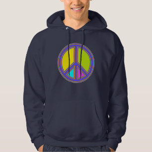 holiES - colourful PEACE sign + your ideas Hoodie