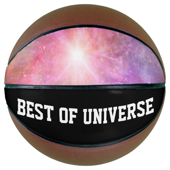 holiES - colourful universe powder clouds Basketball (Front)