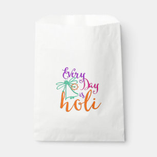 holiES - Every Day is Holi + your backgr. & ideas Favour Bag