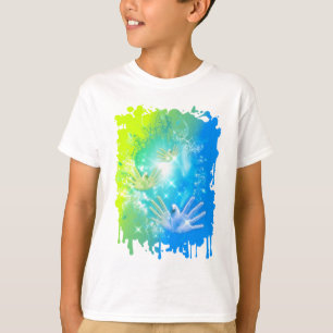 holiES - Flying Hands Pigeons ART T-Shirt