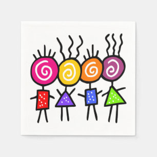 holiES - HOLI BEST FRIENDS + your ideas Napkin