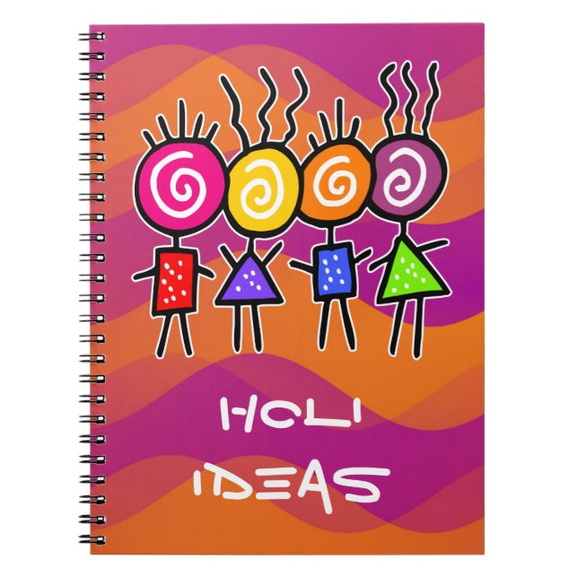 holiES - HOLI BEST FRIENDS + your ideas Notebook (Front)