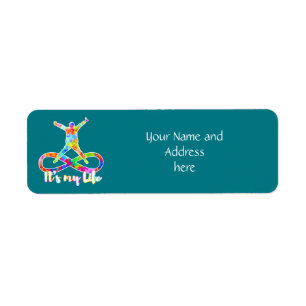 holiES - Lemniscate - It's my Life Person Return Address Label