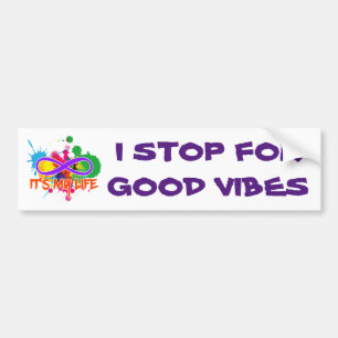 holiES - Lemniscate - It's my Life Splashes Bumper Sticker