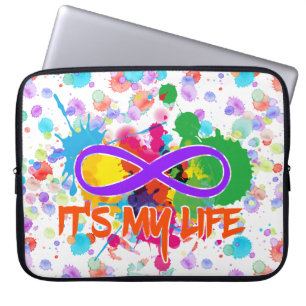 holiES - Lemniscate - It's my Life Splashes Laptop Sleeve