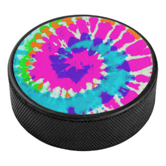 holiES - Power Spiral Batik Style Hockey Puck