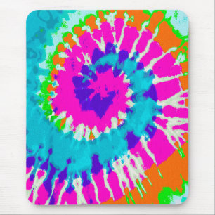 holiES - Power Spiral Batik Style Mouse Pad