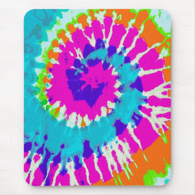 holiES - Power Spiral Batik Style Mouse Pad (Front)