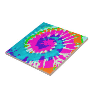 holiES - Power Spiral Batik Style Tile